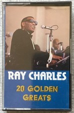 Ray Charles, 20 Golden Greats, Cassette, Play Tested
