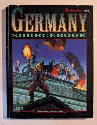 Germany Sourcebook (Shadowrun Roleplaying Game RPG) FASA 7204