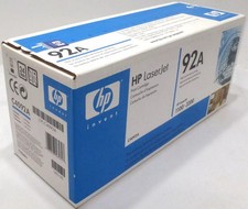 Genuine HP C4092A 92A Black Toner Cartridge - NEW SEALED