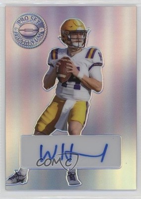 2023 Leaf Pro Set Metal Platinum Silver Prismatic /25 Walker Howard Auto 1r1k