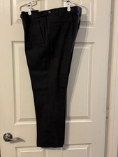 Men’s Grey Wool Dress Pants. Carolina Herrera Size 38