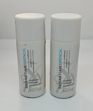 Sebastian Drench Moisturizing Conditioner 1.7 Fl. oz (LOT OF 2) Travel Size