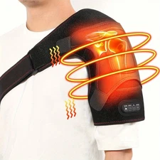 USB Heating Pad With Massage – 3 Temp Modes, Shoulder & Arm Warmer