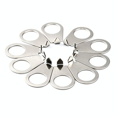 10×Stainless Steel LP Guitar Knob Pointer Washer Plate Indicator For Gib EPI LP