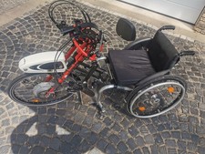 Handbike Praschberger Challenger mit Rollstuhl und Bionx Antrieb