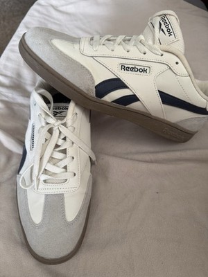 Size 9.5 Reebok Vector Smash Navy Cream