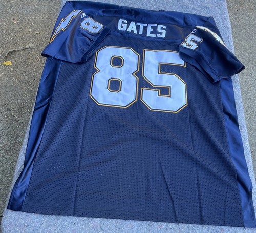 VINTAGE 2006 Reebok On Field NFL Jersey Sewn Antonio Gates Sz 60 4X NEW - Picture 9 of 13