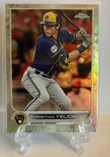 2022 Topps Chrome Logofractor Edition - Christian Yelich #106