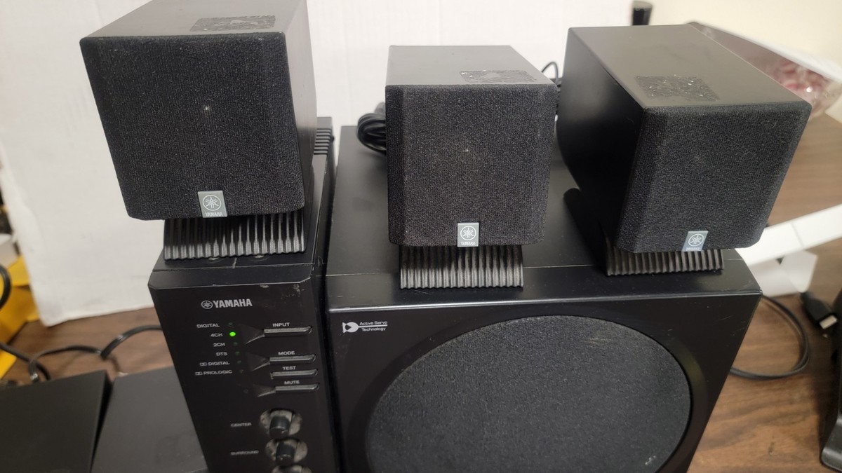 Yamaha TSS-1 Home Theater Sound System with Speakers & Subwoofer