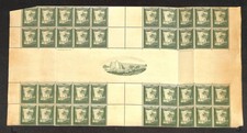Dominican Republic Postage Stamp, #C85 Sheet of 40 Mint NH, 1953 Lighthouse