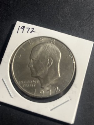 1972-D Eisenhower One Dollar Coin See Pics For Condition