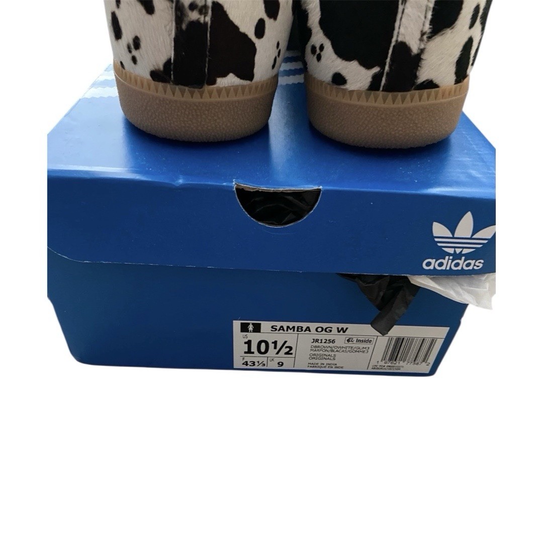adidas gazelle silver green womens ADIDAS W Samba LT Cow Print Pony Hair black and white JS3930