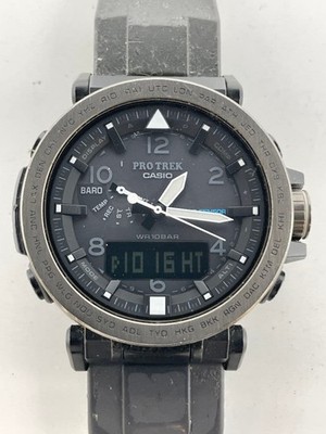 Casio Pro Trek PRG 650Y Night Safari Tough Solar Watch Black WR100M Mens