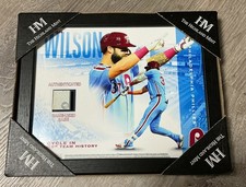 Weston Wilson Phillies Highland Mint Game Used Base From Cycle Plaque 9x11