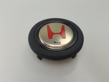 Red Jdm Steering Wheel Horn Button For Momo For Honda Acura Nsx Eg6 Ek9 Dc2