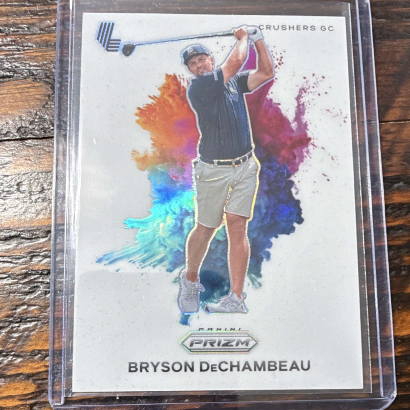 Panini 2024 Prizm LIV Golf Bryson DeChambeau Color Blast Crushers GC Insert #10