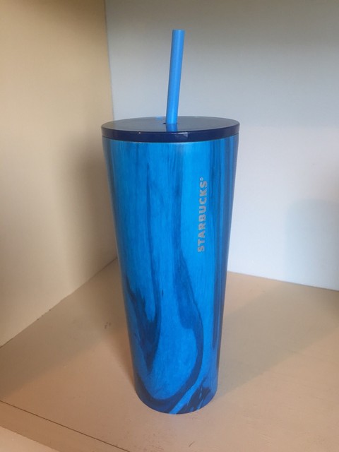 starbucks blue cold cup