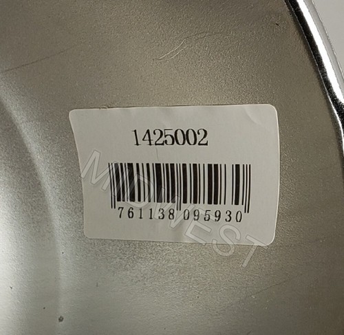 4 New American Racing Chrome 4.25 Bore Push Thru Wheel Rim Center Caps 1425002 - Picture 3 of 5