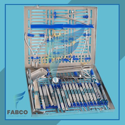 GERMAN 33 PCS Advance Periodontal Instruments Kit Dental Surgical Surgery