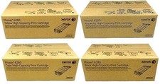 4 X Original Toner XEROX Phaser 6280 N DN / 106R01395 - 106R01392 High Capacity