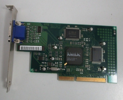 Matrox Millenium MGA G100A/4 4MB AGP Grafikkarte ,getestet OK