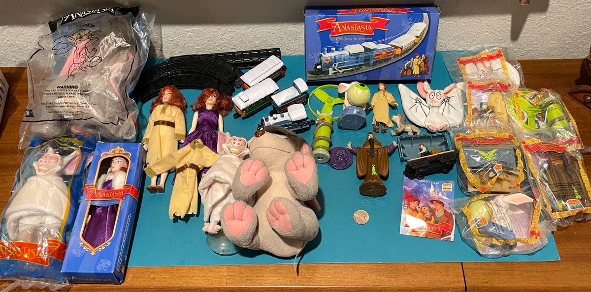 Anastasia 1997 Burger King Kids Meal Toys - NEW or USED | eBay