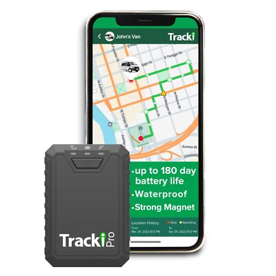Pro GPS Tracker for Vehicles 7-Month Battery Life Waterproof & Magnetic