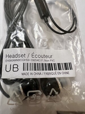 Original Samsung EHS69ANNBE Headset Earphones GH59-09654E Samsung Branded NEW