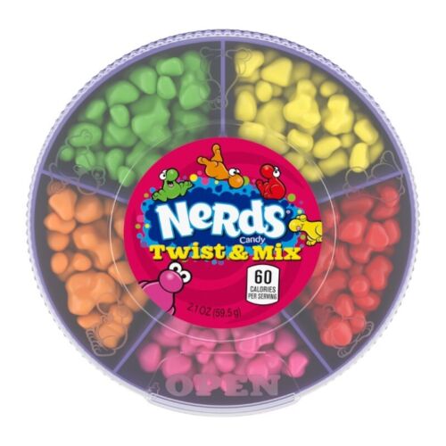 2x Nerds Twist Und Mix 59.5g Amerikanischer Nerds - Bild 2 von 2