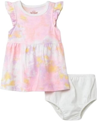 Cat & Jack - Baby Girls' Tie-Dye Dress 3-6M