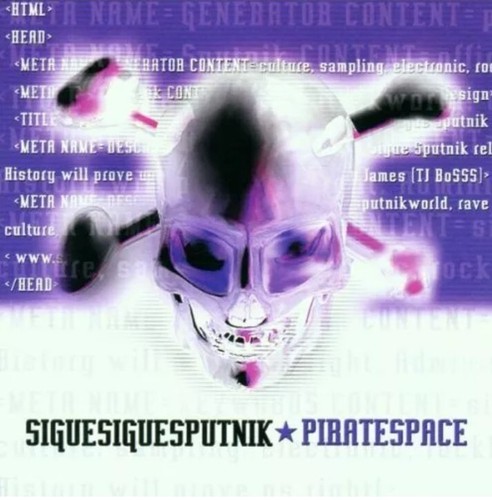 SIGUE SIGUE SPUTNIK - Piratespace - CD - Import - RARE. Purple Cover. N-MINT. - Picture 5 of 16