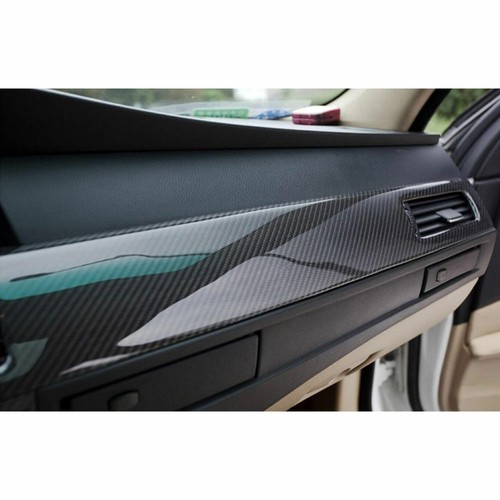5D Rollo De Vinilo Fibra Carbono Para Exterior Calificado Auto Coches Vinil - Picture 6 of 10