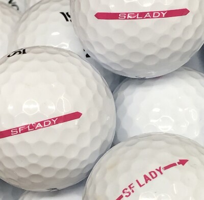 50 GOLFBÄLLE SRIXON SOFTFEEL LADY AAA/AA SF LADY LAKEBALLS