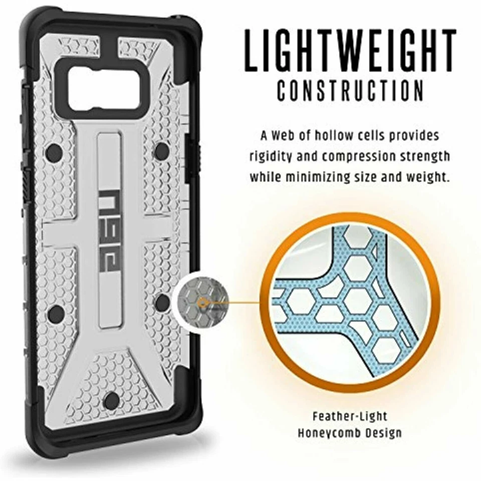 UAG Samsung Galaxy S8+ [6.2-inch screen] Plasma Feather-Light Rugged [ASH] - Image 2 of 4