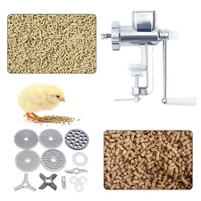 Manual Pet Feed Pellet Making Machine Household Poultry Birds Processing Machine