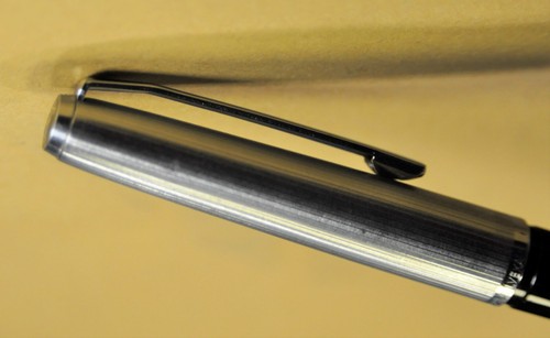"Pelikan" M20 SILVEXA Black&CT "OM" Gold 14C nib German c.1969's Fountain pen - Picture 20 of 23