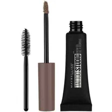 Maybelline TattooStudio Waterproof Eyebrow Gel, 257 Medium Brown, 0.23 fl. oz