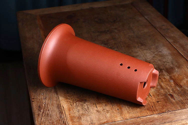 Maceta de arcilla bonsái en maceta alta hecha a mano con zisha refinada china de 10,63 pulgadas + bandeja Foto 4 de 4