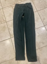 Levi  s 550 Relaxed Fit Tapered Leg 12 Reg M Green Cotton USA Mom VTG Msr 25 29.5