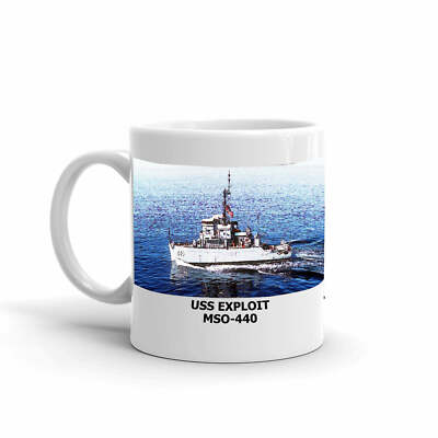 Navy Emporium USS Exploit MSO-440 Coffee Cup Mug