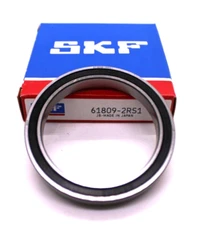 SKF 61809-2RS1 Deep Groove Ball Bearings 45x58x7 mm 6809-2RS 6809RS