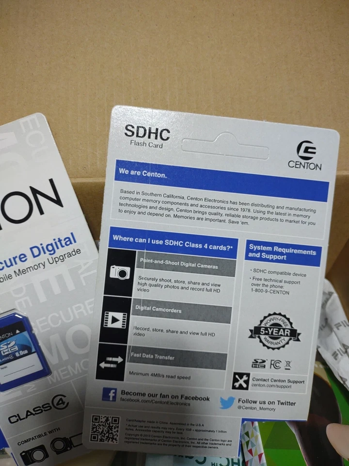 Brand New Canton Sdhc 8 Gb - PAIR + Freebies - Image 3 of 4