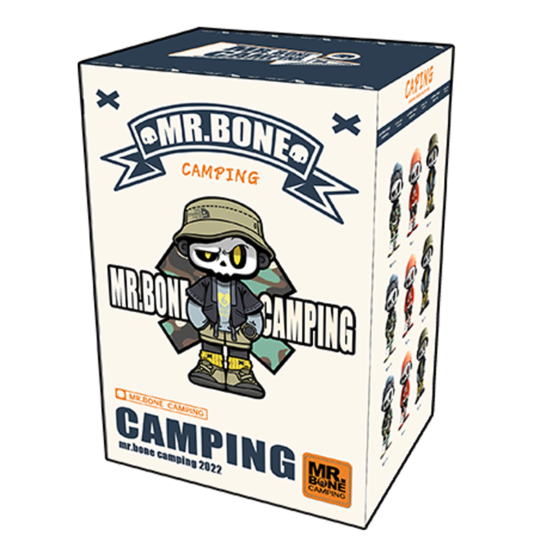 MYTOYS MR.BONE Camping Series 4 Blind Boxes (confirmed MYTOYS MR.BONE Camping Series 4 Blind Boxes (confirmed