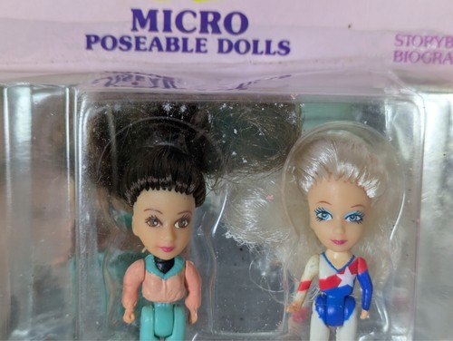 Meritus Kidgetts Micro Fashion World Mini Poseable Dolls Vtg 1989 Sealed #15040 - Picture 7 of 18