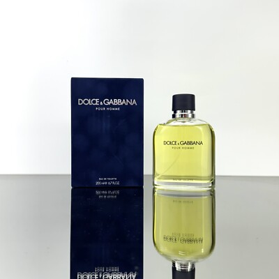 BPI) Dolce Gabbana POUR HOMME (classic) for Men 6.7oz EDT Spr New JUMBO SIZE(Q18