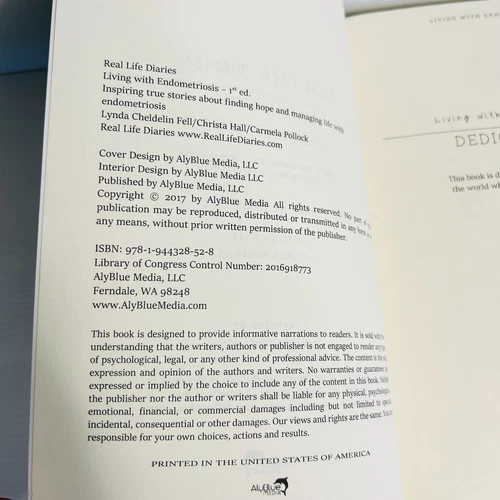 Living with Endometriosis by Lynda Cheldelin Fell 2017 Paperback - Picture 8 of 10