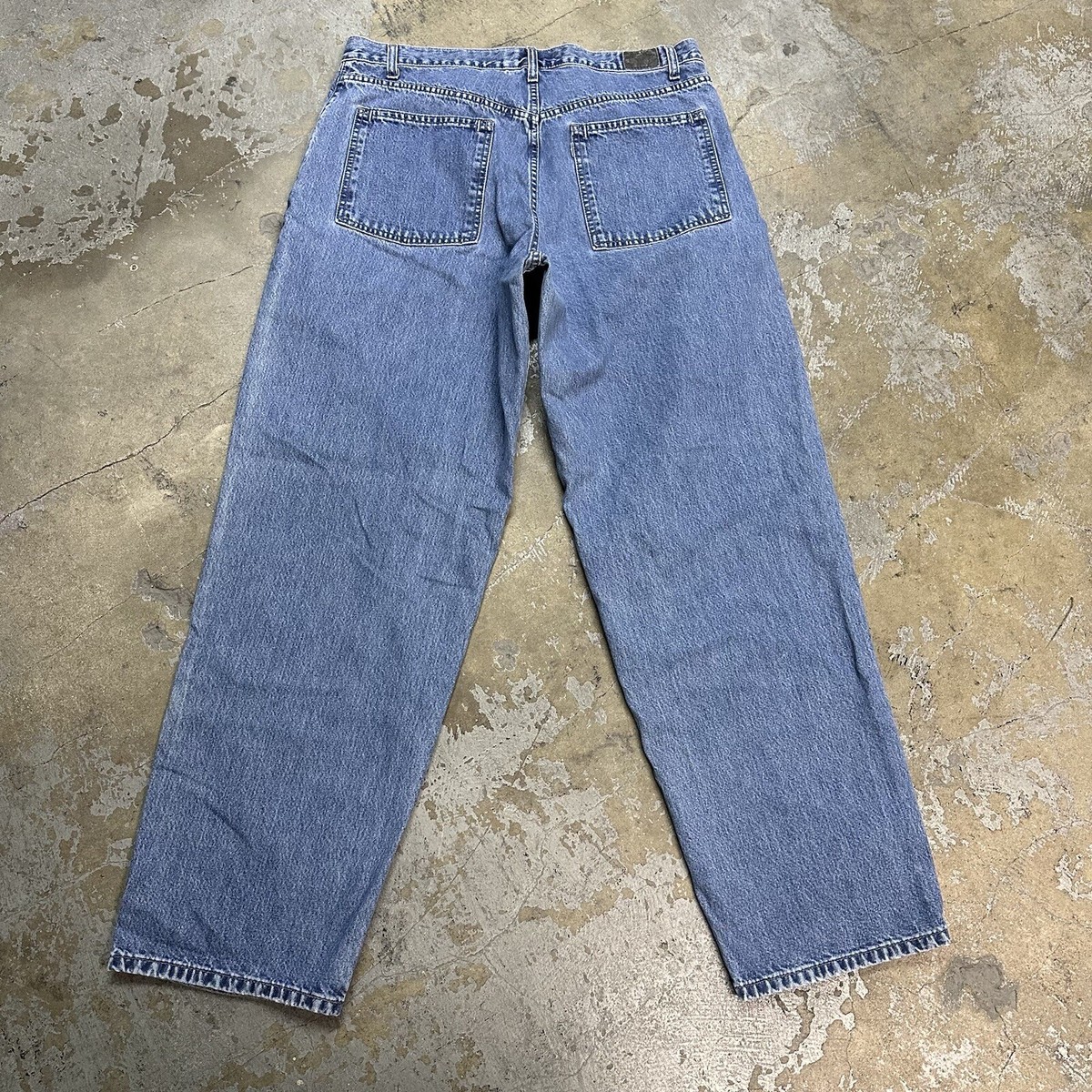 Vintage Y2K Levi's Silvertab Baggy Denim Jeans 38x34 Skater Grunge