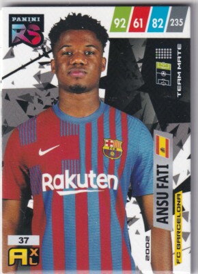 Panini Adrenalyn XL FIFA 365 2022 Rising Stars Nr. 37 Ansu Fati