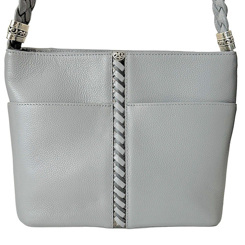 Brighton BARBADOS BEAUMONT DOVE Square Bucket Shoulder Bag Handbag MSRP $375 NWT