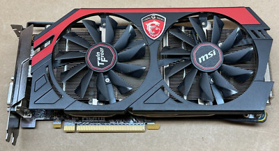 MSI NVIDIA GEFORCE GTX760 VIDEO CARD 2GB 256 BIT GDDR5 (mcE10)